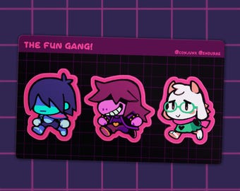 Deltarune Sticker Sheet