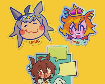 Umamusume Vinyl Stickers