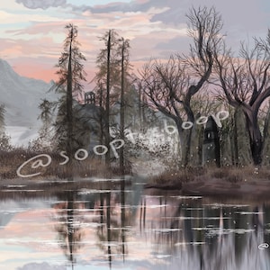 The Apprentice Stone- Skyrim Art Print