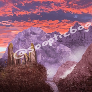 The Lover Stone- Skyrim Art Print