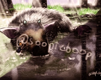 Time to Rest- Trico Art Print