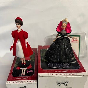 Barbie ornaments collectors series