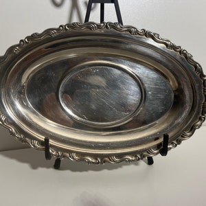 Vintage Oneida Silver Plated Serving Tray