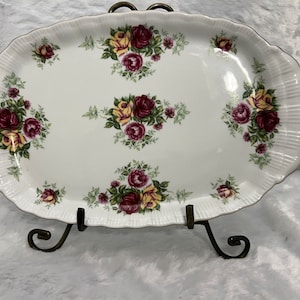 Ovale Servierplatten von WALBRZYCH 2er Set