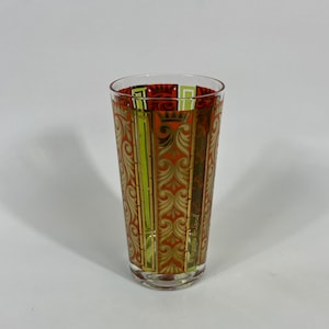 Georges Briard Highball Glasses Set of 4 ~ 22k Gold Signed ~ Mid Century