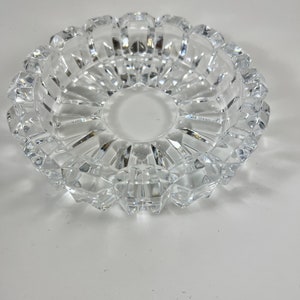 Vintage Cut Crystal Candy Dish or Ashtray