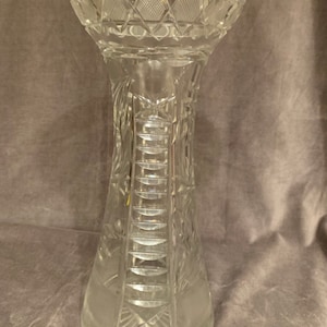 Antique ABP American Brilliant Crystal Cut Glass Vase