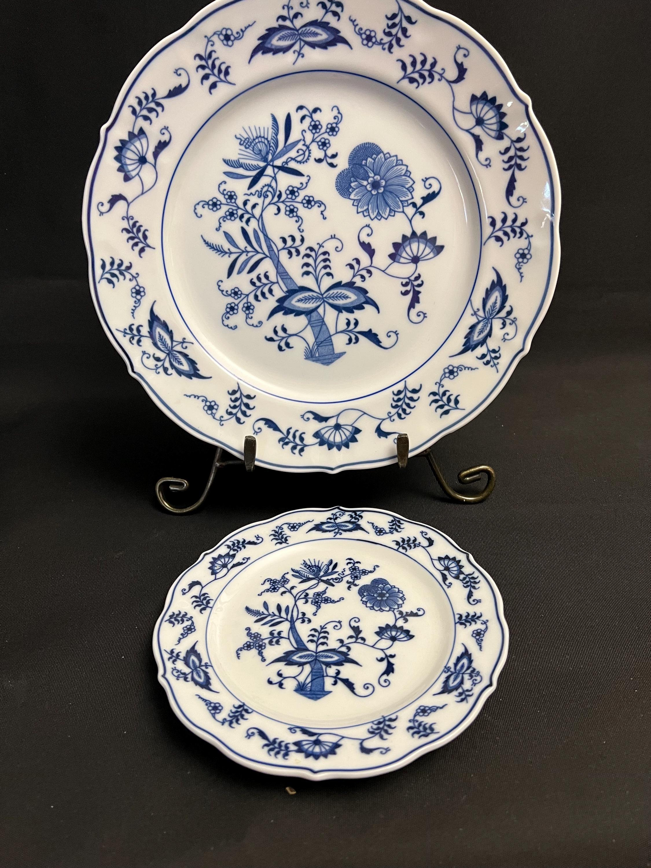 Blue Danube Dinner Plate and Bread & Butter Plate 2 Pieces - Etsy