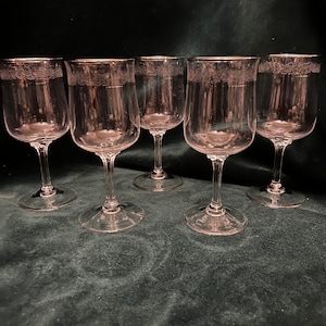 Moonspun (Platinum Trim) by LENOX Water Goblet