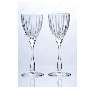Pair of Solaris by ROYAL CRYSTAL ROCK water goblet