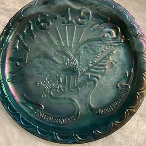 Vintage-1976-American Bicentennial Commemorative Plate