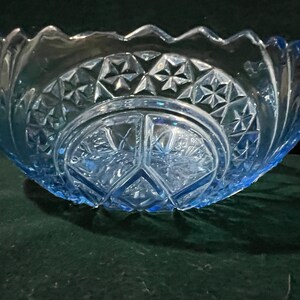 Vintage Moonlight Blue Bowl