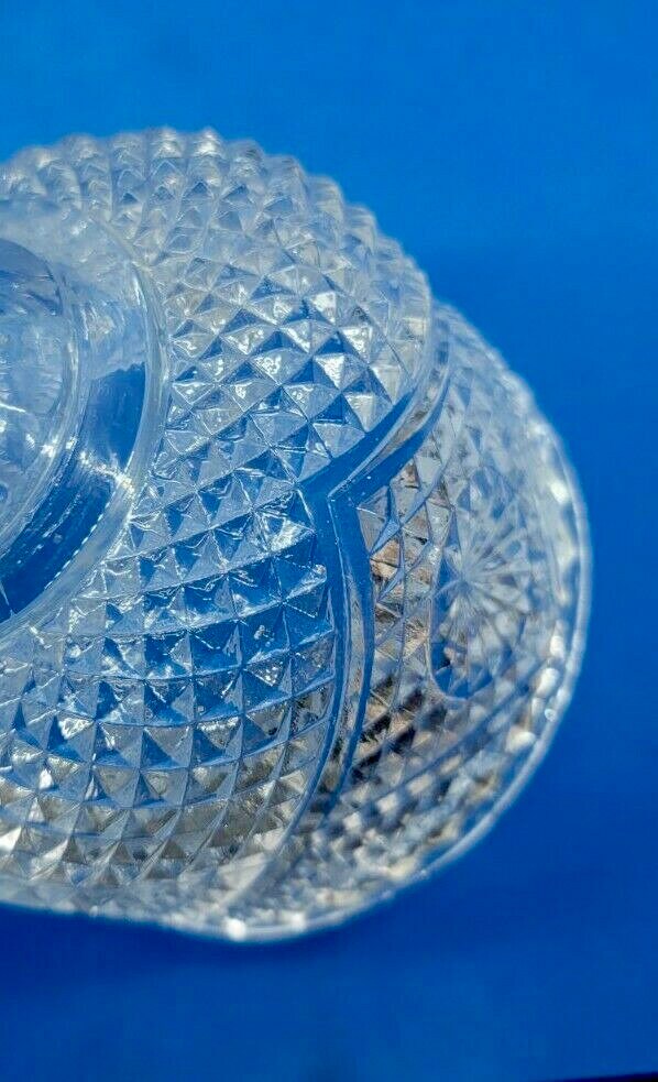 Vintage Clear Crystal Butter/covered Dish by Avon Etsy