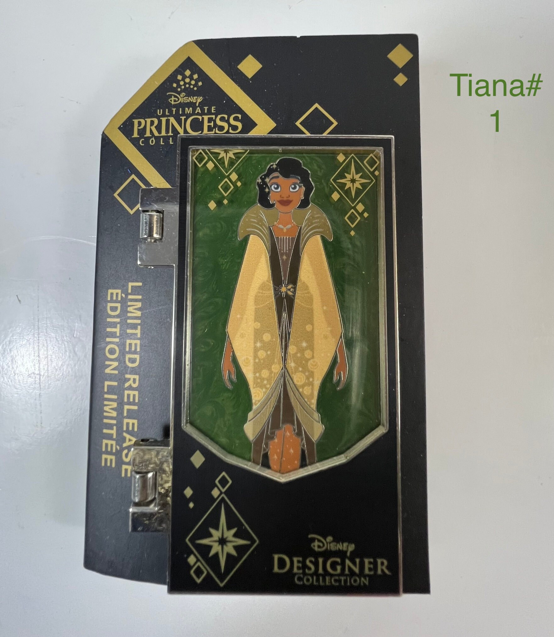 Disney Ultimate Princess Designer Collection Hinged Pins
