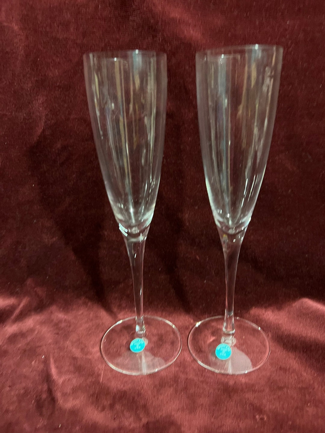 Set of 2 Tiffany & Co Champagne Flutes Etsy