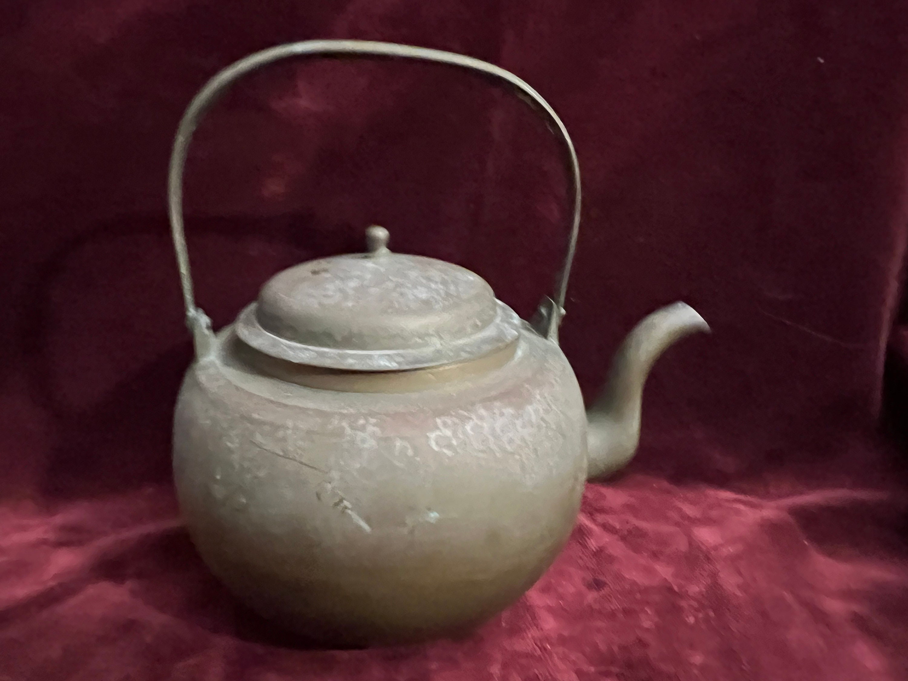 1859 年製アンティーク英国製真鍮製ティー/コーヒーポット - Etsy 日本