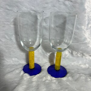 Set of 2 Wine Glasses Caribe by Dansk