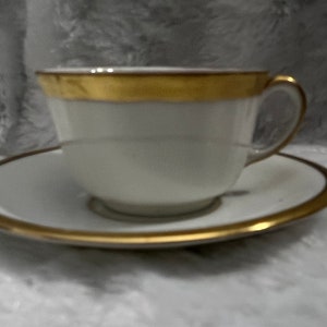 Furstenberg Porcelain Teacup and Saucer Set