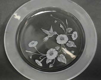 Crystal Plates Hummingbird by AVON
