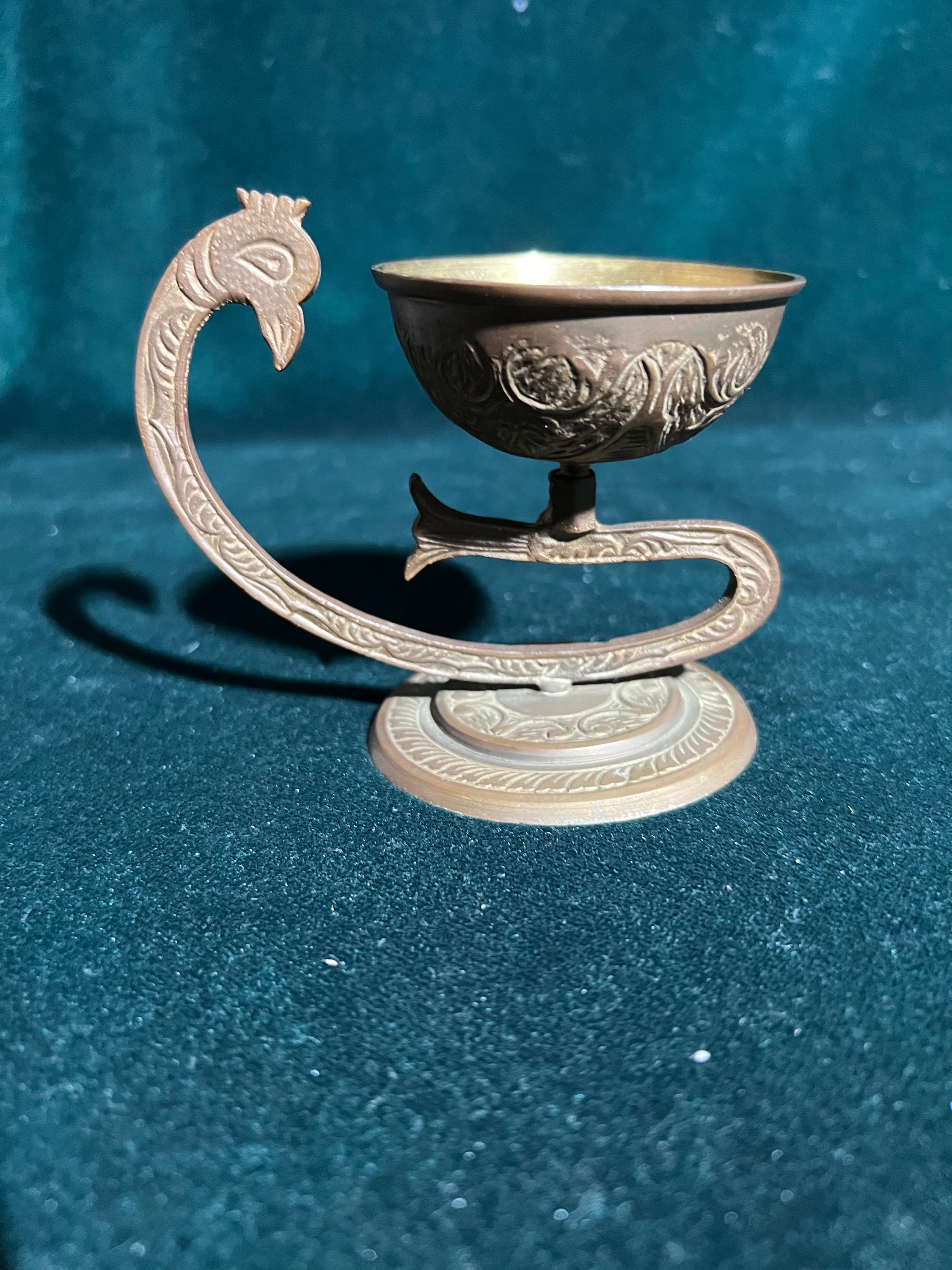 アンティーク フランス製 キャンドルホルダー キャンドルスタンド 綺麗なブルー アンティーク フランス製 キャンドルホルダー キャンドル