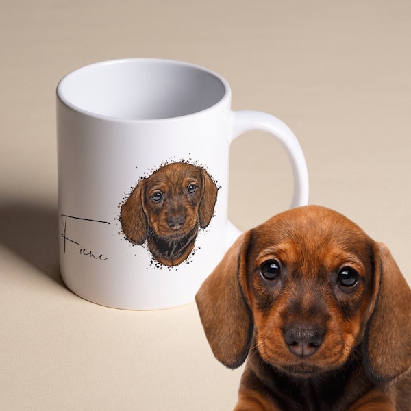 Personalisierte Tasse, Haustier Geschenk