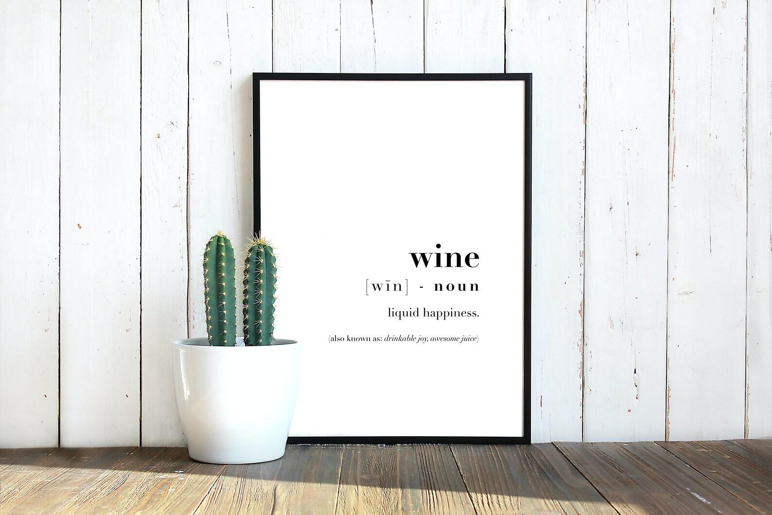 Wein Poster Kunstdruck wine noun A4/A3 Etsy