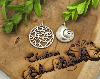 Pendentif Coeurs / Pendentif Escargot