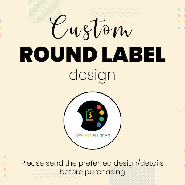 Printable Round Labels - Etsy