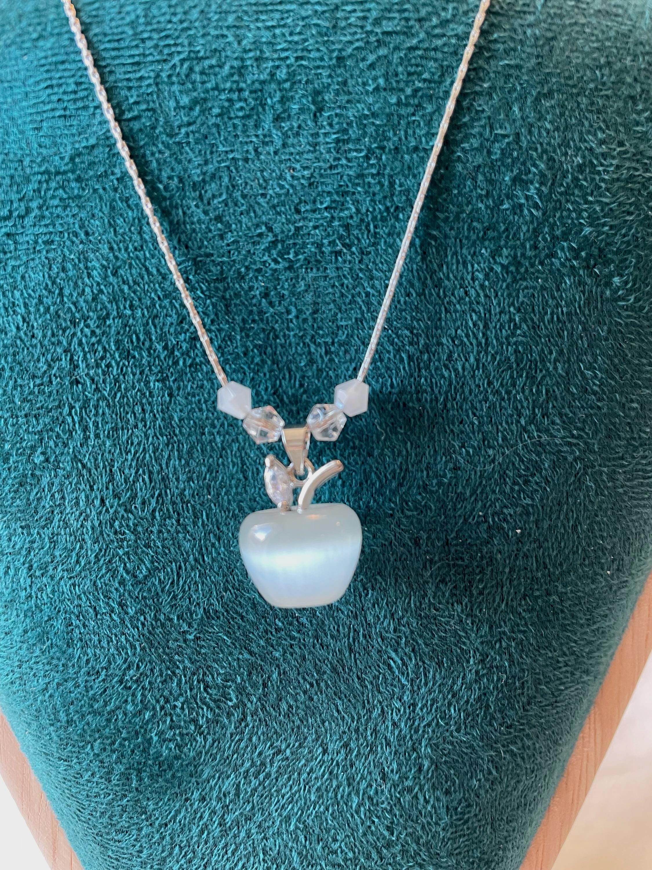 Apple of My Eye Necklace - Etsy