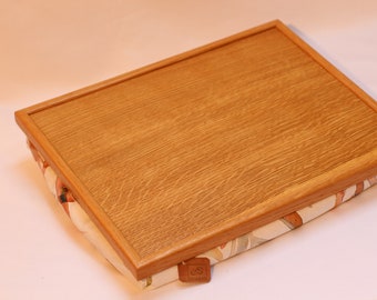 Lap tray oak