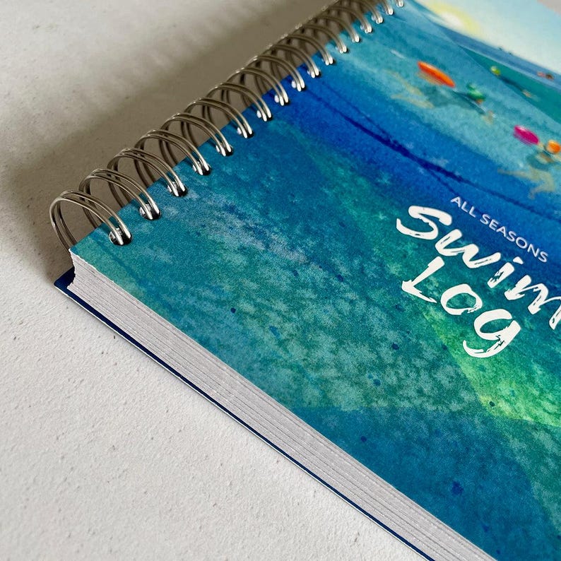 All Seasons Swim Log. Journal to record your swims. Time, place temp, duration image 7