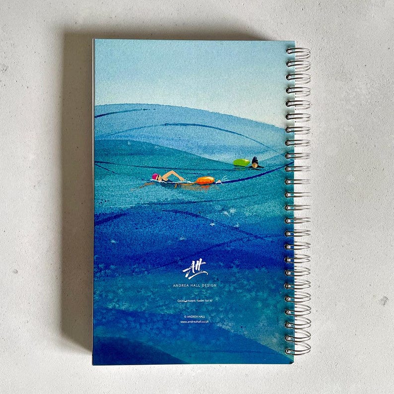All Seasons Swim Log. Journal to record your swims. Time, place temp, duration image 6