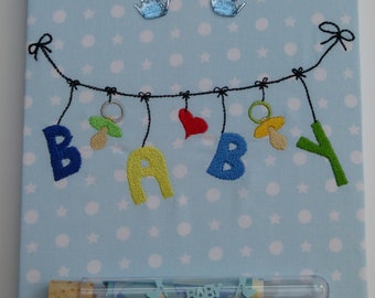 Baby Blue Frame Gift Birth