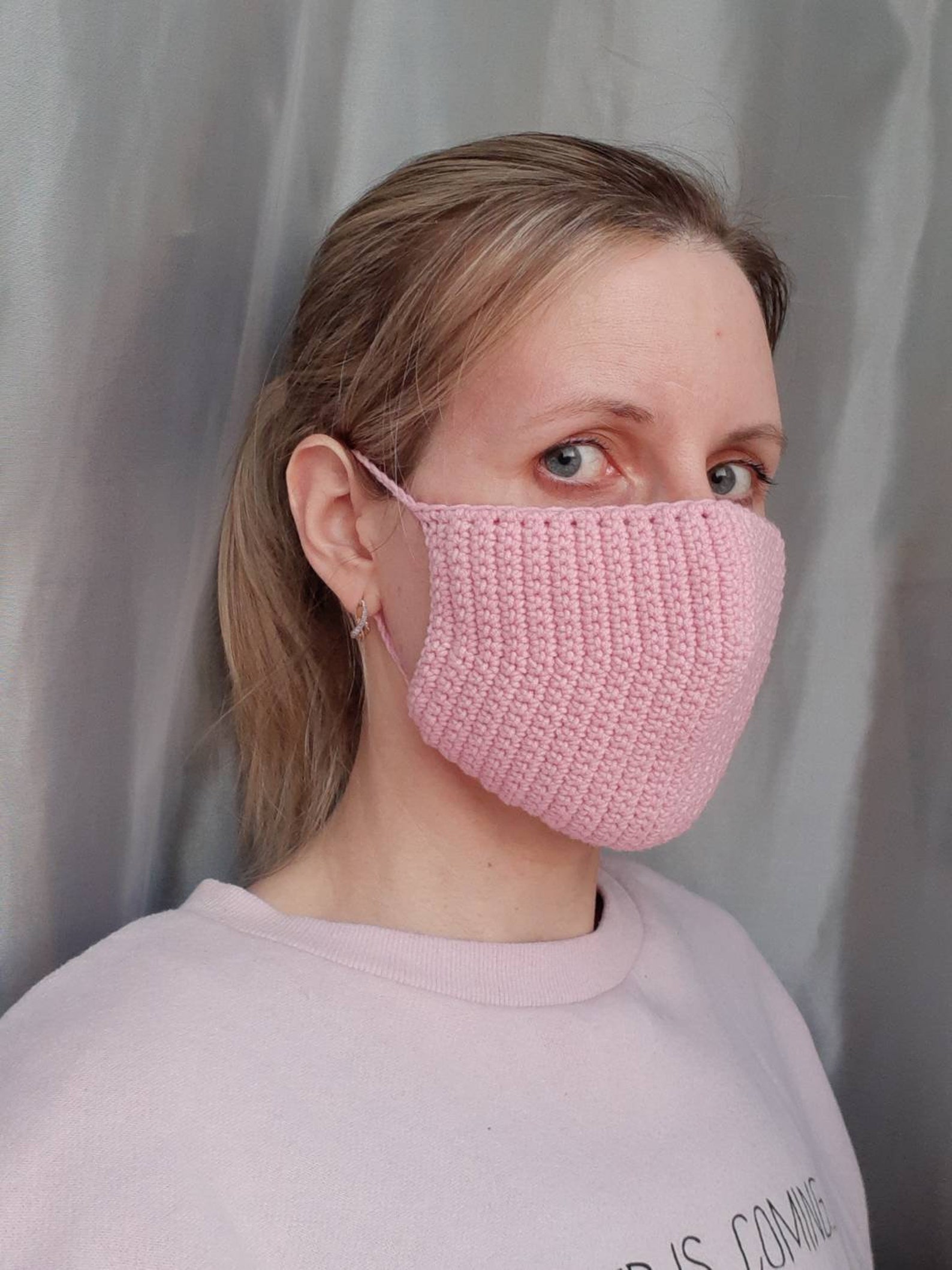 MASK CROCHET PATTERN Easy Pattern Reusable FaceMask Etsy