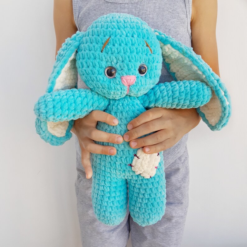 CROCHET PATTERN Bunny plush toy Amigurumi pattern rabbit Etsy