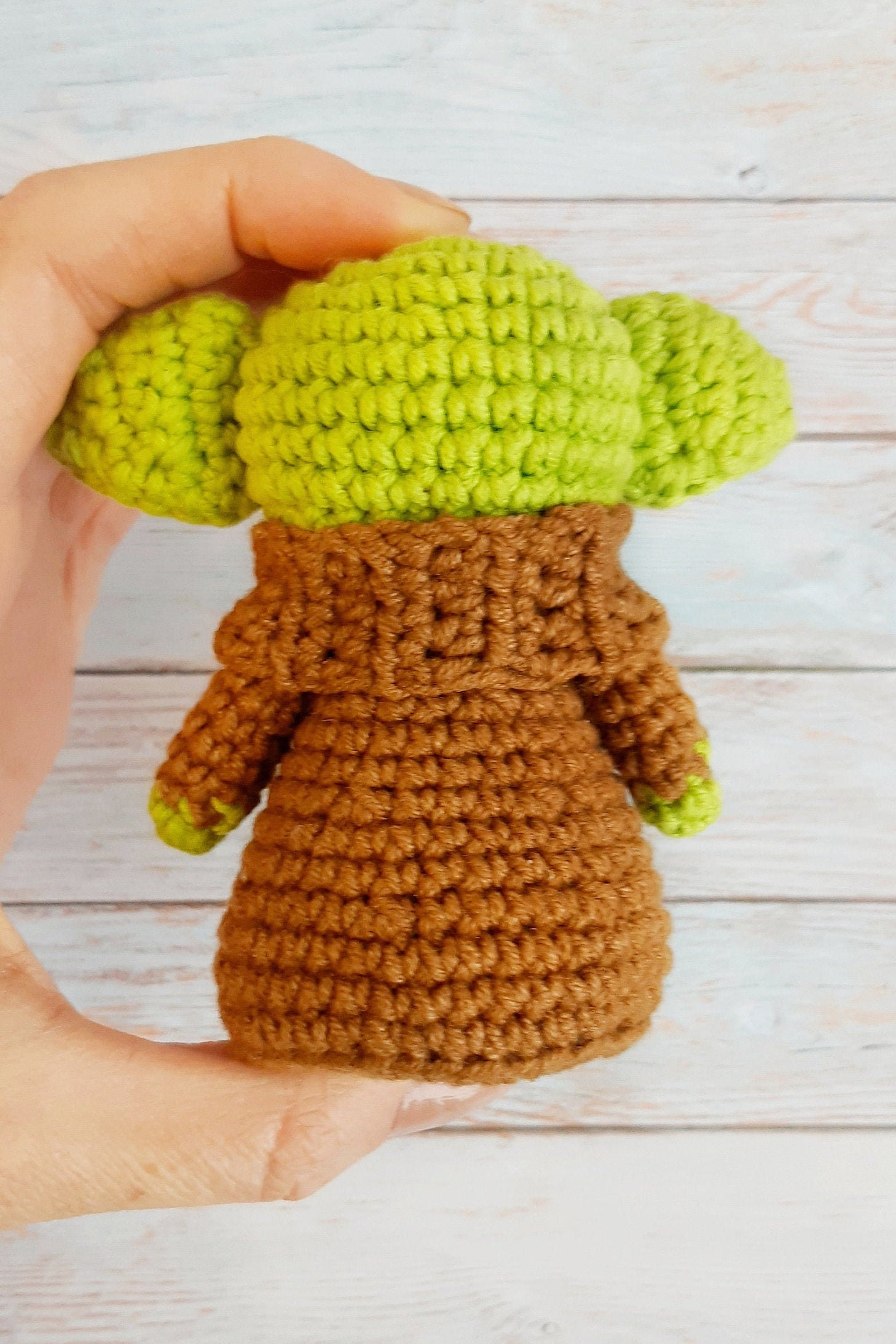 BABY YODA crochet pattern The mandalorian doll pattern baby Etsy