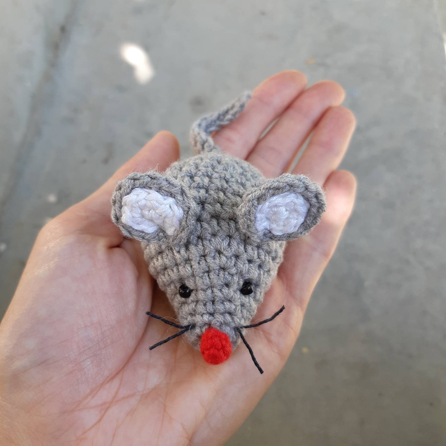 FREE Crochet Mouse Pattern Easy to Follow Mouse PDF Pattern | Etsy