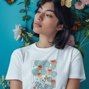 Vintage Nasturtium Short Sleeve Tee
