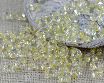 10g Super Duos Crystal Yellow  2,5 mm x 5,0 mm