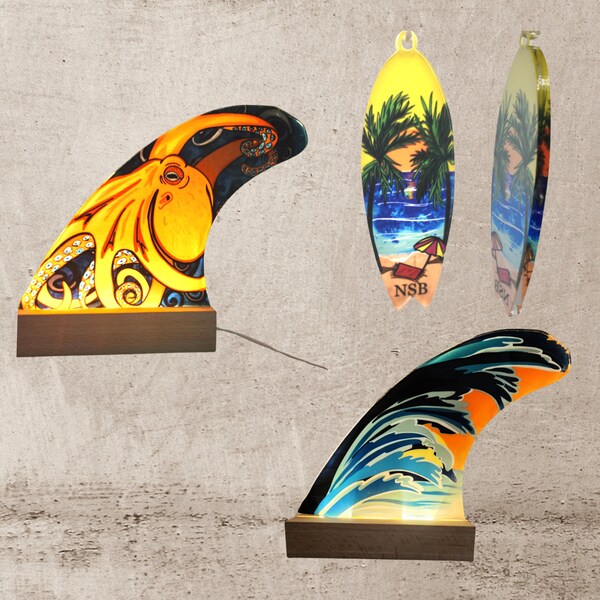 Surf Fin Art Etsy