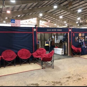 Horse Stall Show Drapes Custom made for you