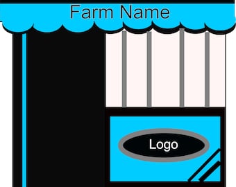 Horse Show Stall Drape Package: Complete Stall Front & Wall Set