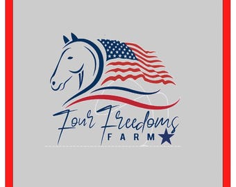 Banner Overlay Over Stall Wall Panel for Horse Stall