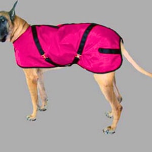 Fleece Lined Dog Blanket: Custom Fit Nylon Quilted Coat