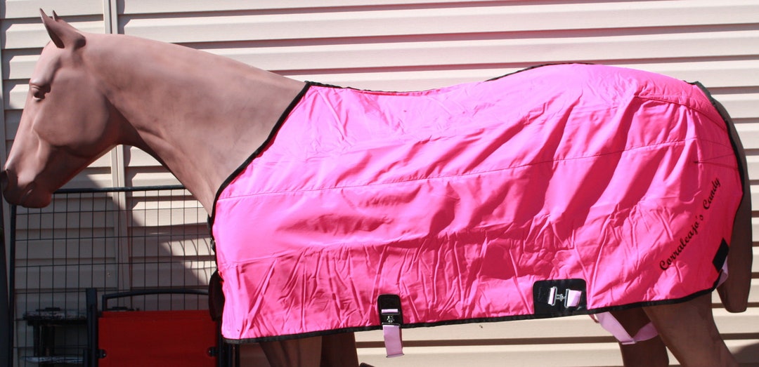 Hot Pink Horse Blanket kodiak Heavy Warm Quilted Nylon Etsy