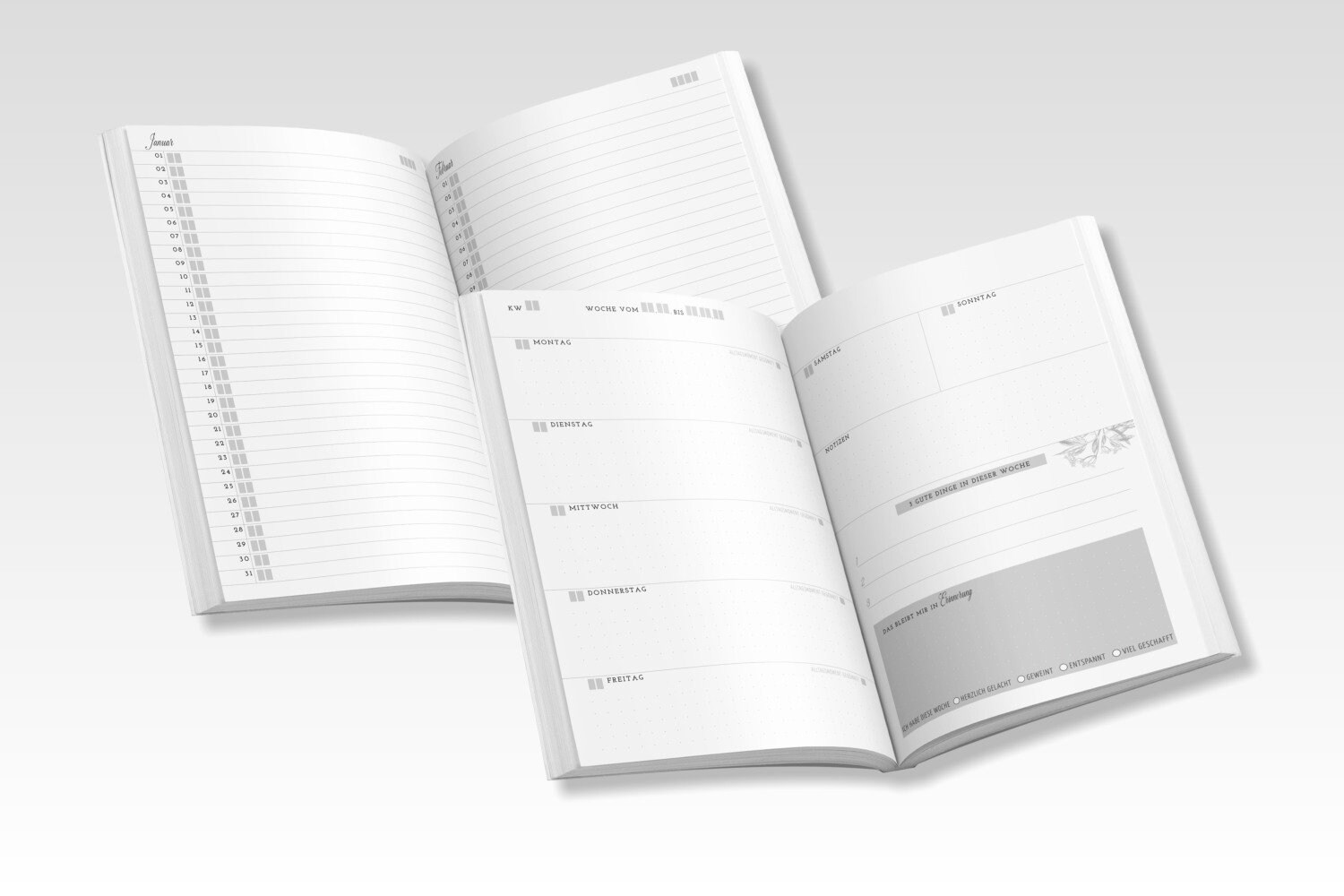 Planer/kalender alltagsmomente Für Termine Und Etsy