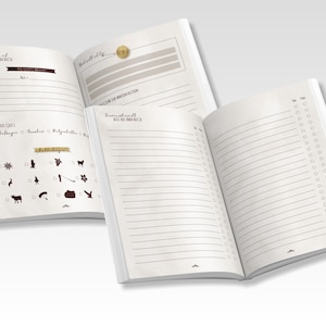Wandertagebuch Gipfelbuch zum Ausfüllen und Eintragen personalisierbar als Geschenk zum Wandern Bild 6