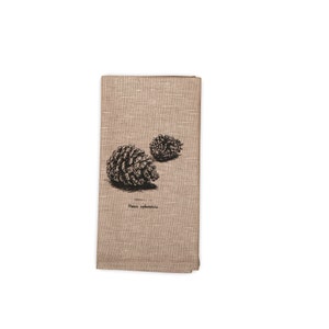 Napkin halblein Tavolinas pine grope white-50 x 50 cm-sand-high-quality Mediterranean-stylish table deco edpe-classic image 5