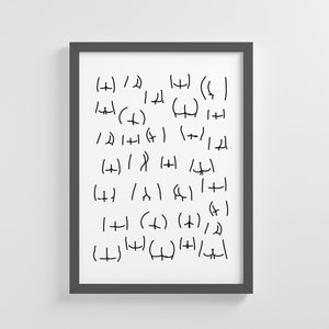 Framed Butts Wall Art | Butt Art Print | Bum Poster | Ass Painting Digital | Funny Bathroom Art | Body Positive