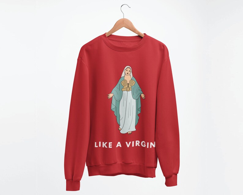 rude christmas sweater